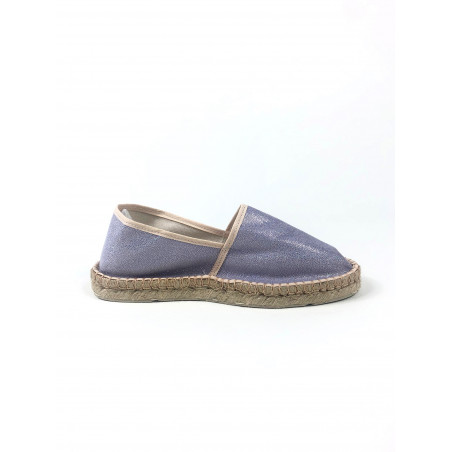 Espadrille brilliant lilas